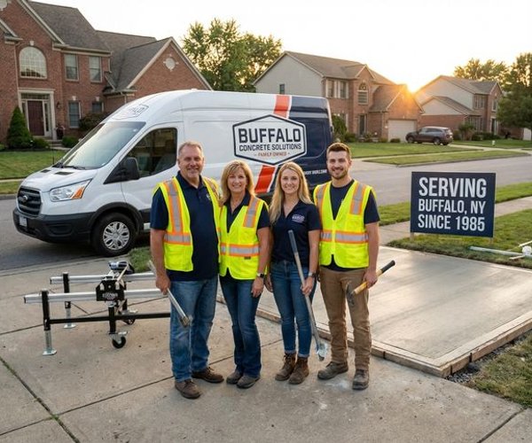 Concrete Leveling Buffalo team