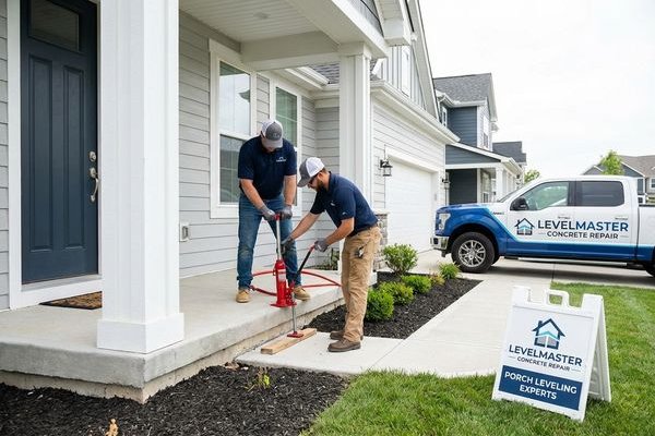 Patio & Porch Leveling example 3