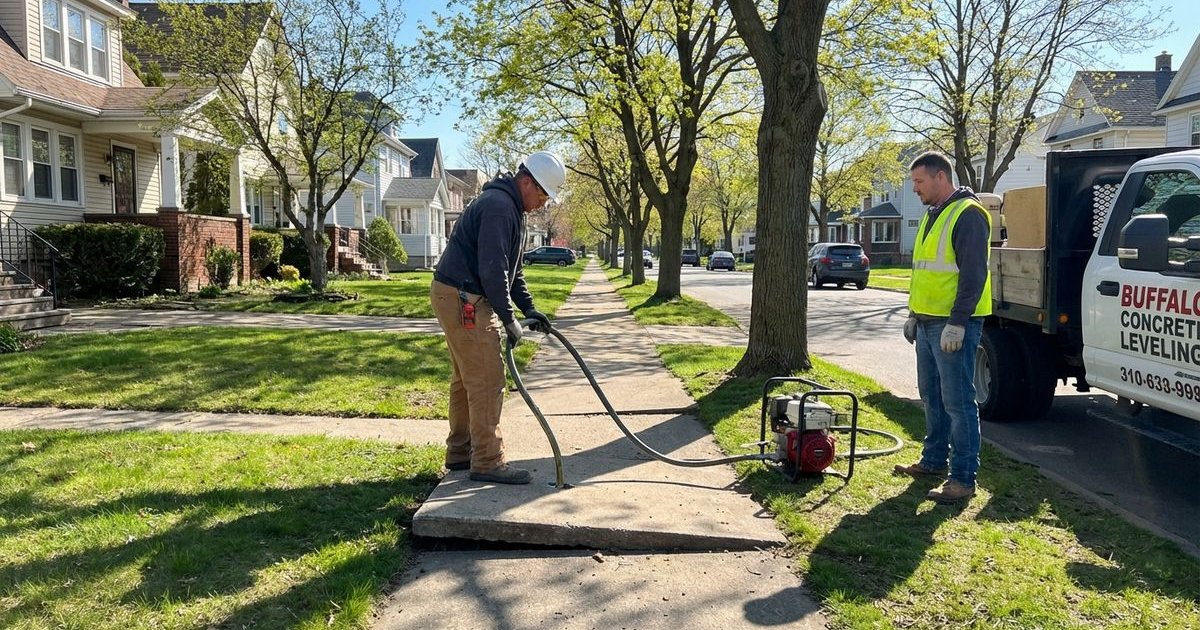 When Is the Best Time for Concrete Leveling in Buffalo?