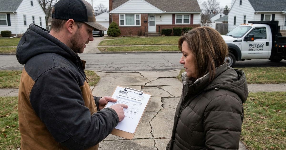 How Much Does Driveway Leveling Cost in Buffalo NY? (2026 Pricing)