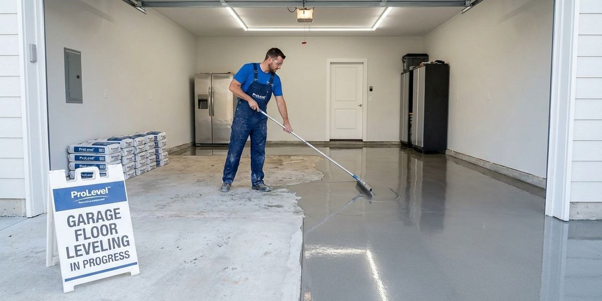 Garage Floor Leveling